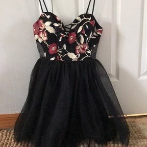 Floral Homecoming Dress